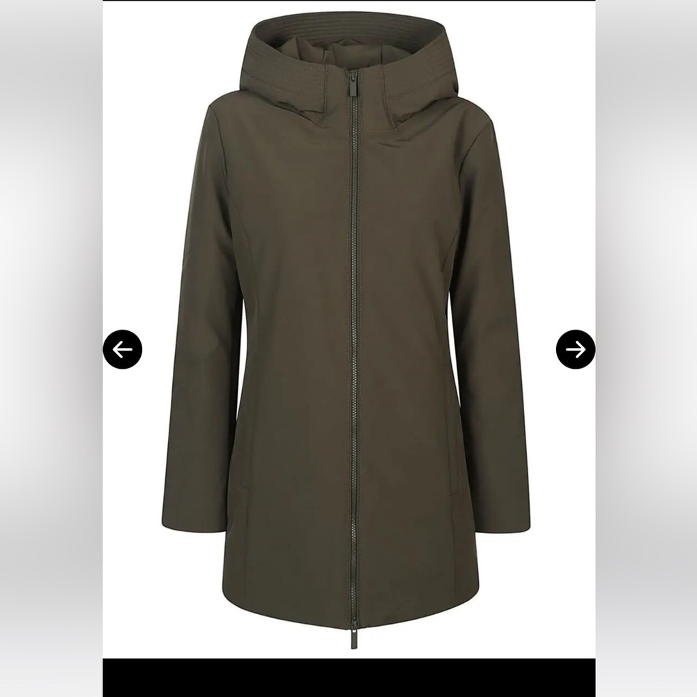 Woolrich Firth Coat in Olive green Women's Jacket